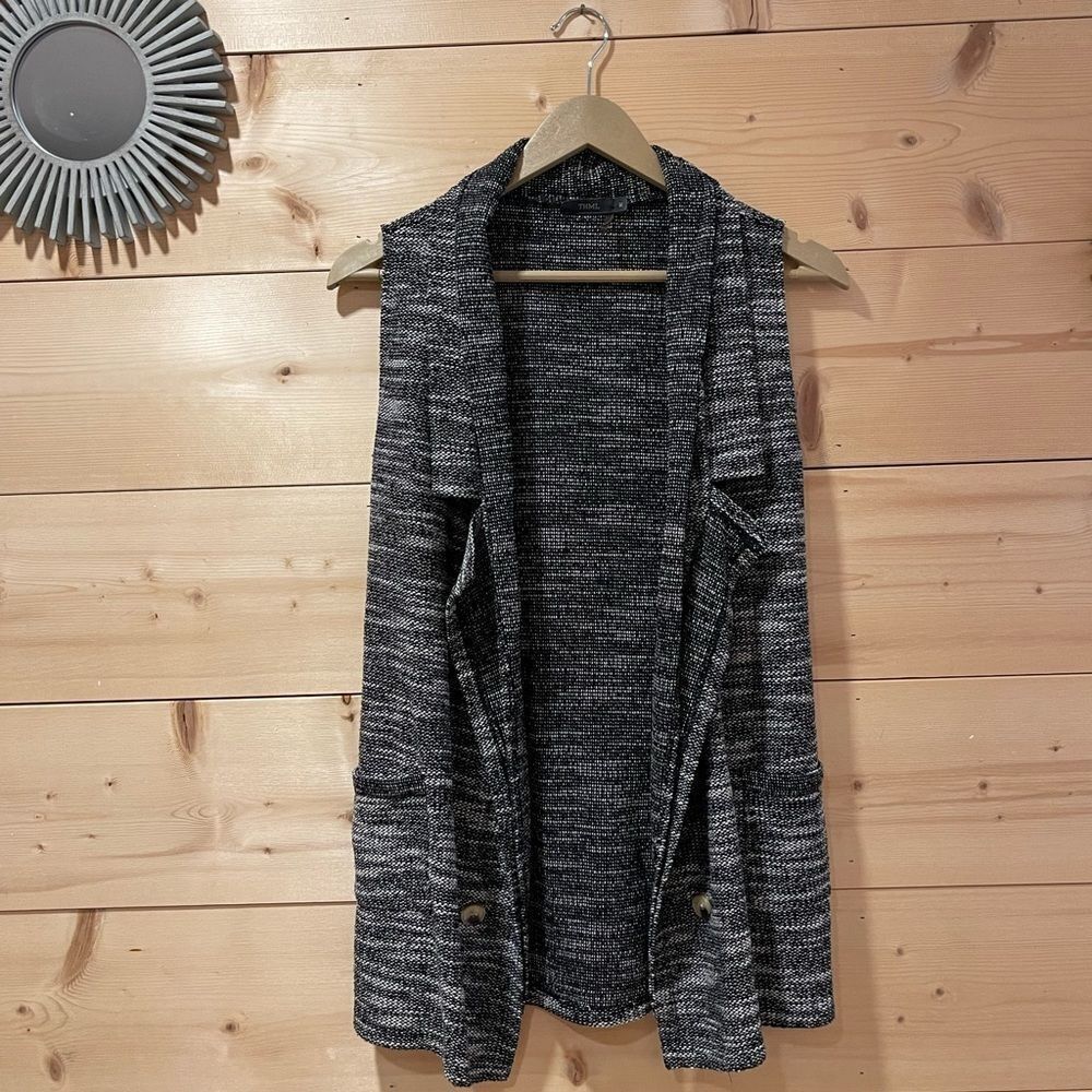 THML Open Front Vest Cardigan Medium